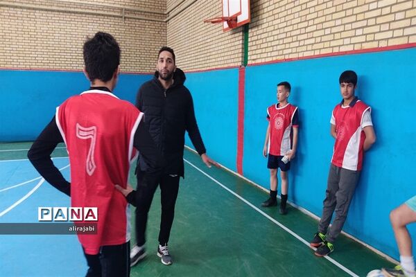 مسابقات فوتسال دانش‌آموزان پسر منطقه کهریزک