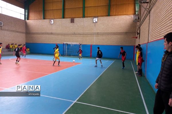 مسابقات فوتسال دانش‌آموزان پسر منطقه کهریزک