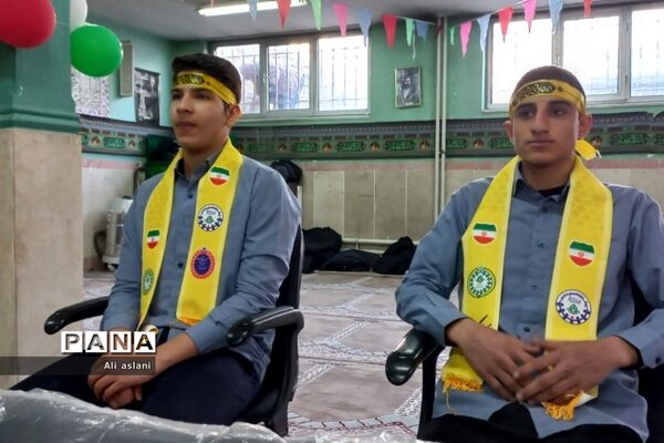 نمایشگاه مدرسه انقلاب در مدرسه امام حسن مجتبی (ع) شهریار
