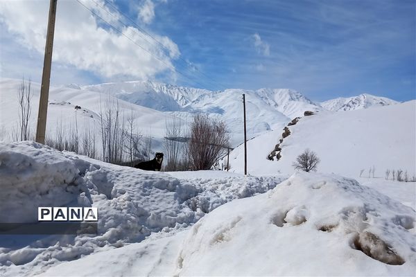 کوهرنگ،پس از بارش سنگین برف