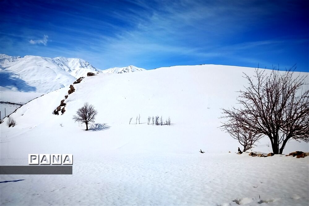 کوهرنگ،پس از بارش سنگین برف