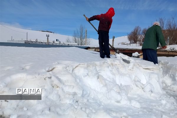 کوهرنگ،پس از بارش سنگین برف