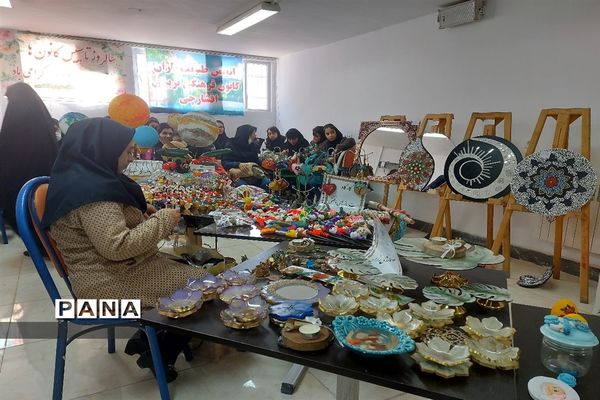 افتتاح نمایشگاه دستاوردهای دانش‌آموزی کانون‌های فرهنگی ناحیه‌2 زنجان