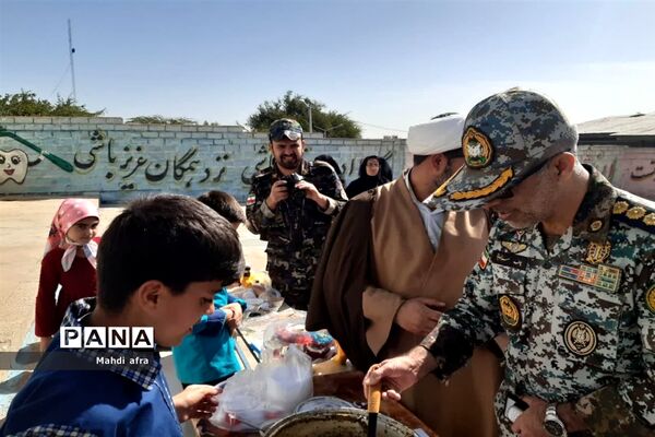 برگزاری بازارچه دانش‌آموزی در دبستان شهید قرنی پدافند هوایی بهبهان