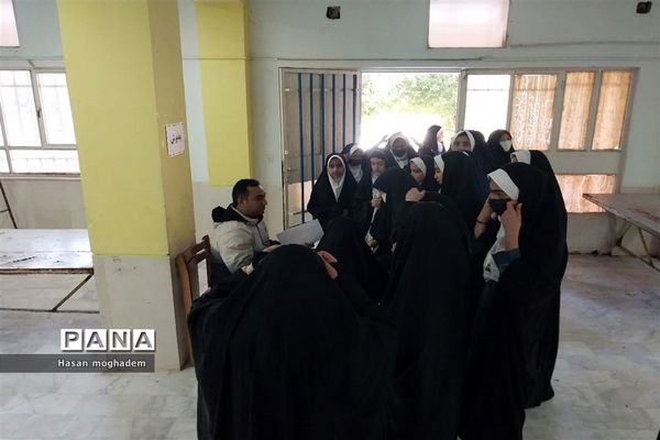 برگزاری مسابقات سرود مدارس دخترانه در شادگان