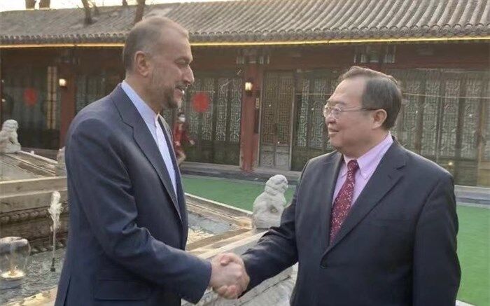 گفت‌وگوی امیرعبداللهیان با وزیر امور بین‌الملل حزب کمونیست چین