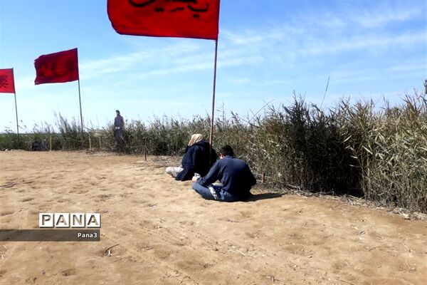 حضور دانش‌آموزان پسر منطقه ۳ در مناطق نور و حماسه در اردوی راهیان نور