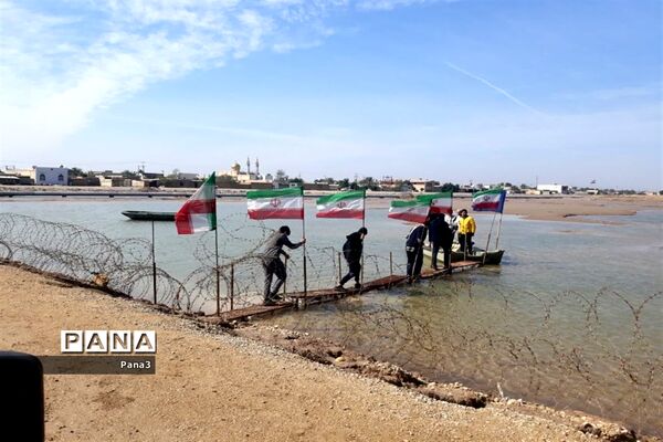 حضور دانش‌آموزان پسر منطقه ۳ در مناطق نور و حماسه در اردوی راهیان نور