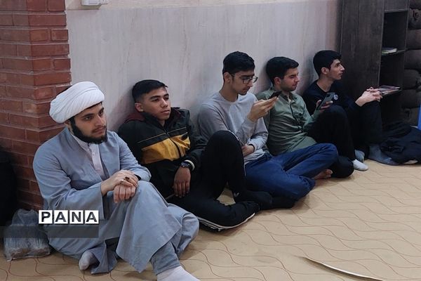 مراسم وداع با شهدا در آخرین روز اردوی راهیان‌نور