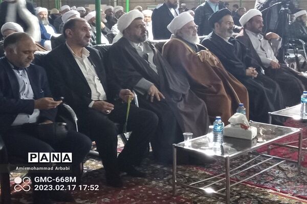مراسم افتتاح مدرسه حج در مزار شیخ احمد جامی تربت جام
