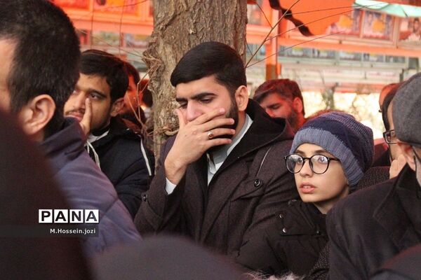 مراسم تشییع پیکر پاک شهید علیرضا بادرام