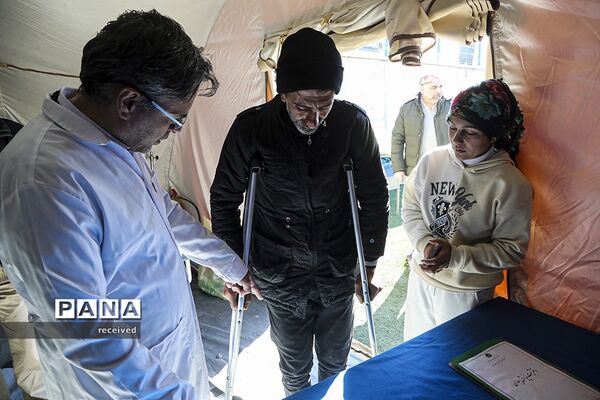 برپایی بیمارستان سیار ارتش جمهوری اسلامی ایران در جنوب ترکیه