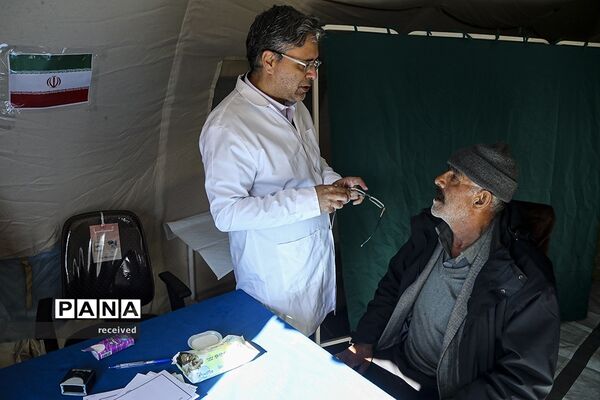 برپایی بیمارستان سیار ارتش جمهوری اسلامی ایران در جنوب ترکیه