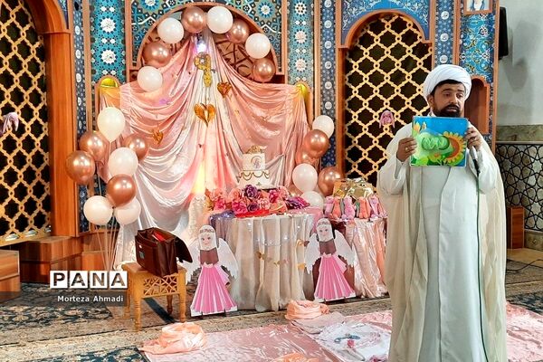 جشن تکلیف دانش‌آموزان مدرسه ام البنین ۱ در امامزاده عبدالله شهرری