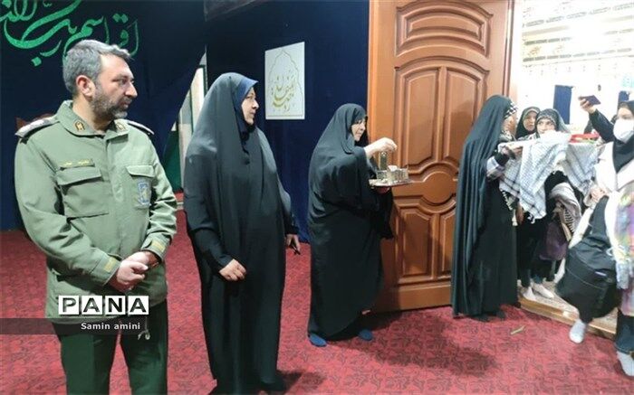 دومین کاروان  دانش‌آموزان دختر رودهن عازم اردوی راهیان نور شدند