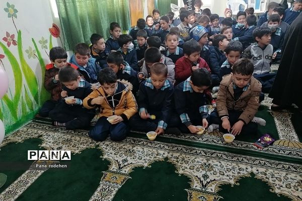 جشن عید مبعث در مدرسه شهدای کریتون یک و ۲ رودهن