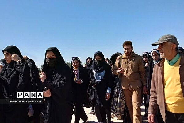 اردوی راهیان نور دانش‌آموزان شهرستان پردیس