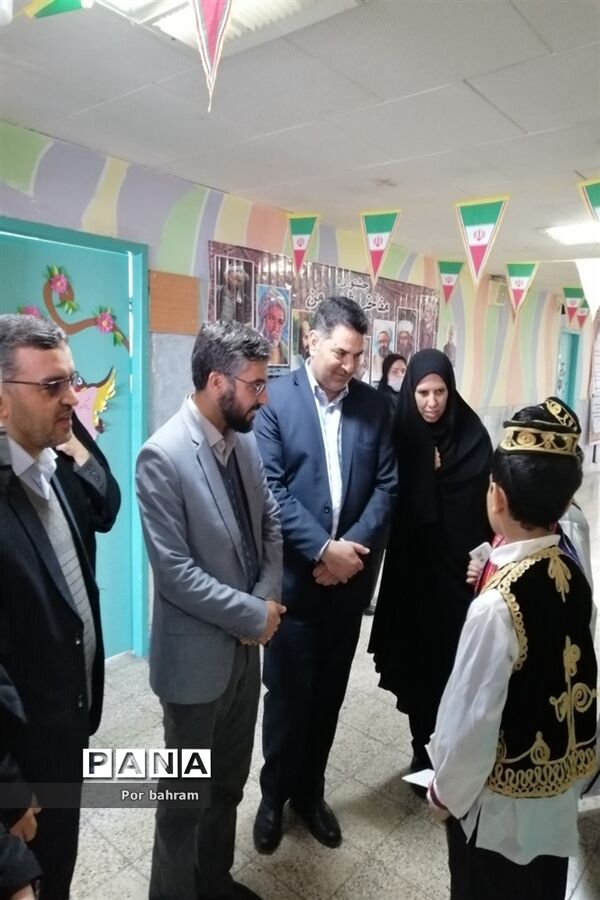 آیین‌های سرزمین من در دبستان سما ۳ ناحیه هفت مشهد مقدس در استان خراسان رضوی