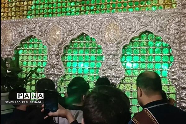 اولین روز از اردوی دانش‌آموزان زیارت اولی شهرستان‌های تهران