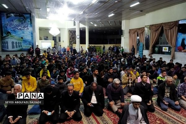 اولین روز از اردوی دانش‌آموزان زیارت اولی شهرستان‌های تهران