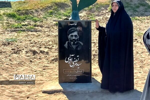 حضور دانش‌آموزان دختر رودهن در اردوگاه شهید  رستگار در اردوی راهیان نور