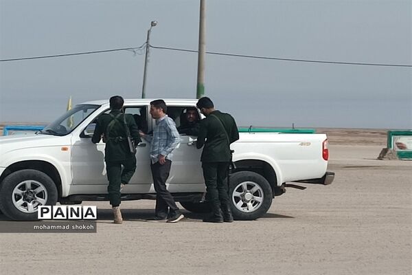 حضور دانش‌آموزان پسر دبیرستانی ناحیه 3 در راهیان نور دانش‌آموزی