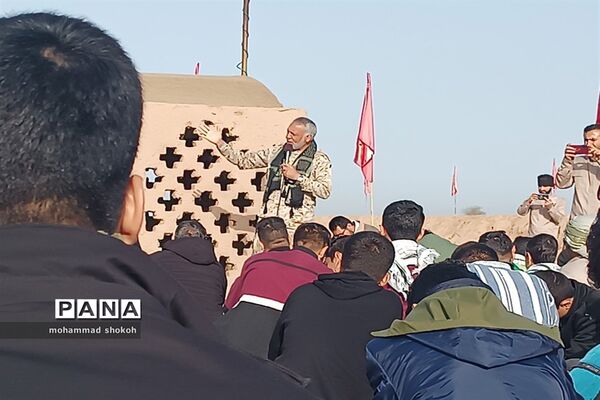 حضور دانش‌آموزان پسر دبیرستانی ناحیه 3 در راهیان نور دانش‌آموزی