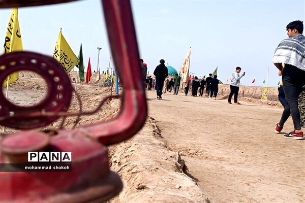 حضور دانش‌آموزان پسر دبیرستانی ناحیه 3 در راهیان نور دانش‌آموزی