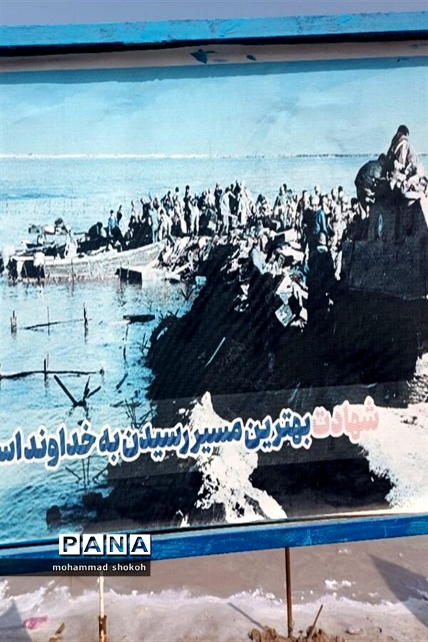 حضور دانش‌آموزان پسر دبیرستانی ناحیه 3 در راهیان نور دانش‌آموزی