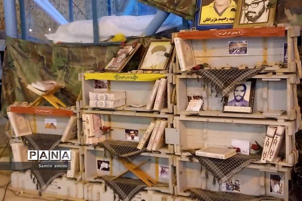 دانش‌آموزان دختر رودهن در اردوی راهیان نور