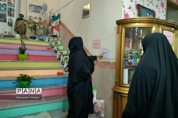 بازدید مدیر آموزش و پرورش جوادآباد از دبیرستان نوشین بختیاری