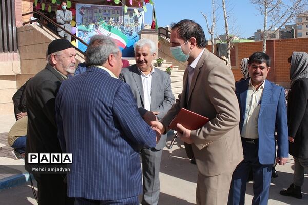 افتتاحیه مدرسه خیرساز  ۸کلاسه قائم و بشارت در بهارستان ۲