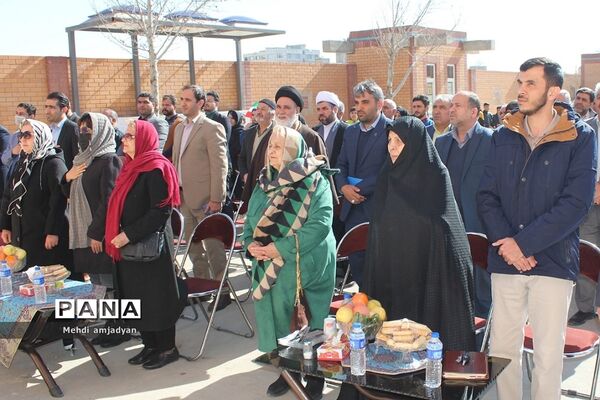 افتتاحیه مدرسه خیرساز  ۸کلاسه قائم و بشارت در بهارستان ۲