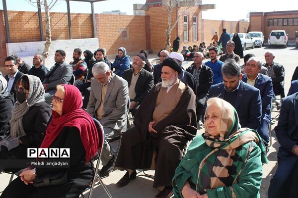 افتتاحیه مدرسه خیرساز  ۸کلاسه قائم و بشارت در بهارستان ۲