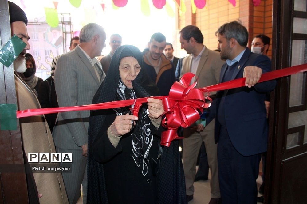 افتتاحیه مدرسه خیرساز  ۸کلاسه قائم و بشارت در بهارستان ۲