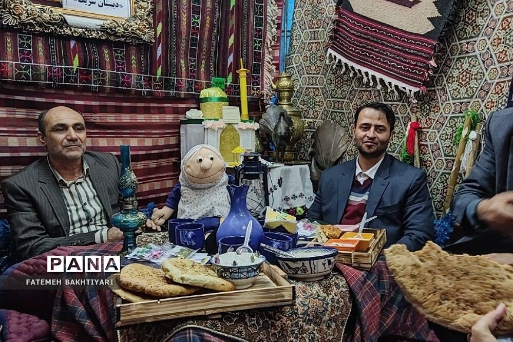 افتتاح جشنواره اقوام ایرانی و هفت سین علمی در فشافویه