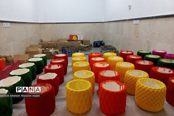 افتتاحیه  نمایشگاه صنایع دستی و عفاف و حجاب در شهرستان  قرچک