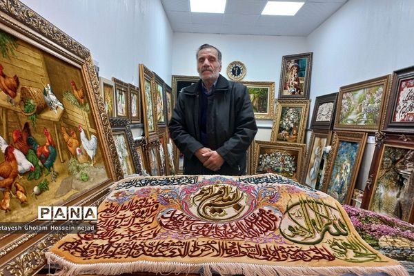 افتتاحیه  نمایشگاه صنایع دستی و عفاف و حجاب در شهرستان  قرچک