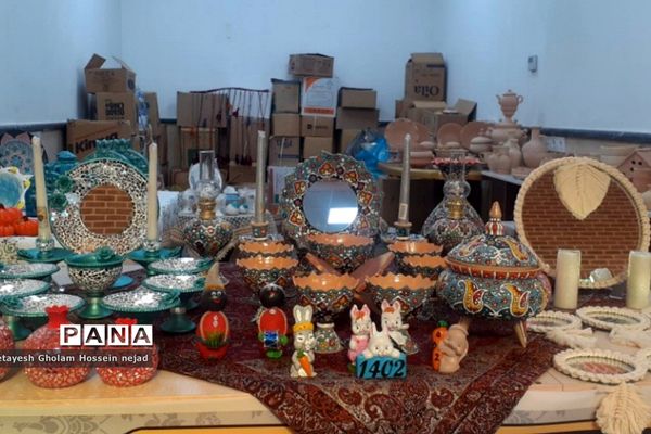 افتتاحیه  نمایشگاه صنایع دستی و عفاف و حجاب در شهرستان  قرچک