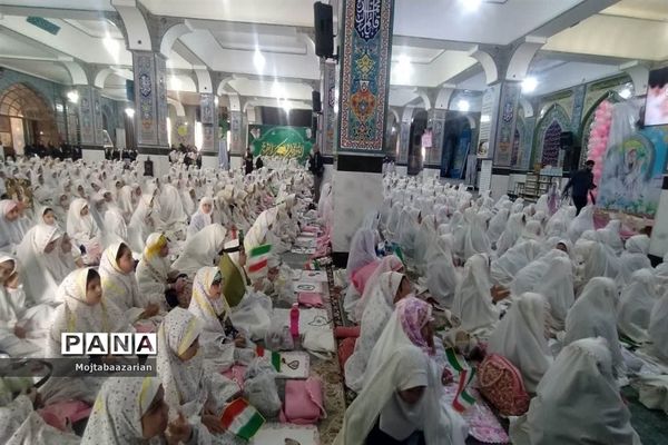 مراسم جشن تکلیف ۱۰۰۰ نفری در شوشتر