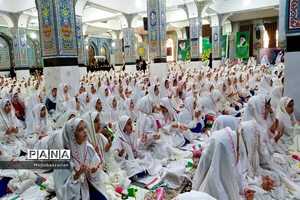 مراسم جشن تکلیف ۱۰۰۰ نفری در شوشتر