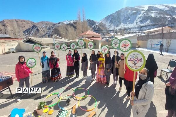 برگزاری المپیاد ورزشی درون مدرسه‌ای در بلده