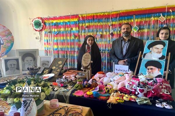 دومین روز نمایشگاه دستان پرتوان دختران سرزمین من در ملارد