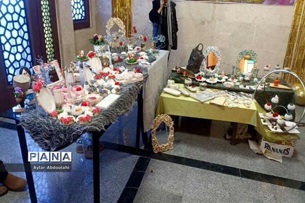 افتتاحیه نمایشگاه دائمی صنایع‌دستی در شهرستان قرچک