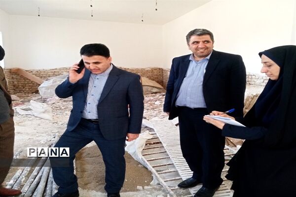بازدید معاون تربیت بدنی  شهرستان های استان تهران از مدارس شهرستان ورامین
