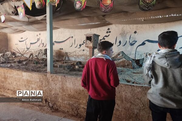 حضور پر شور دانش‌آموزان پسر استان فارس در اردوی راهیان نور