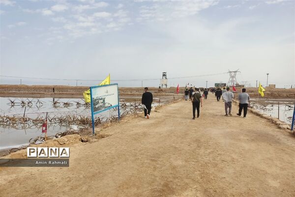 حضور پر شور دانش‌آموزان پسر استان فارس در اردوی راهیان نور