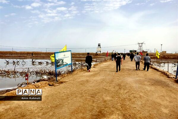 حضور پر شور دانش‌آموزان پسر استان فارس در اردوی راهیان نور