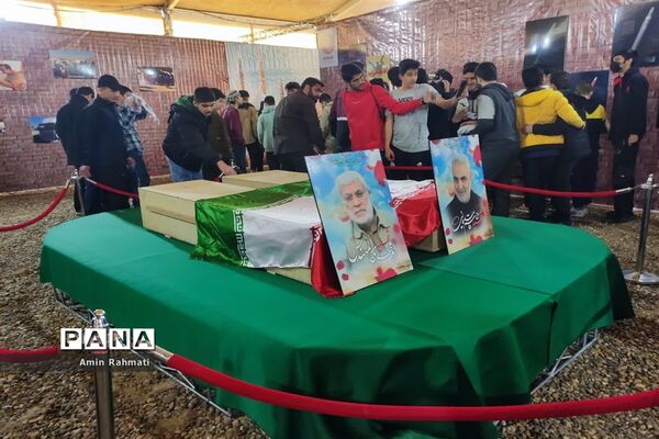 حضور پر شور دانش‌آموزان پسر استان فارس در اردوی راهیان نور