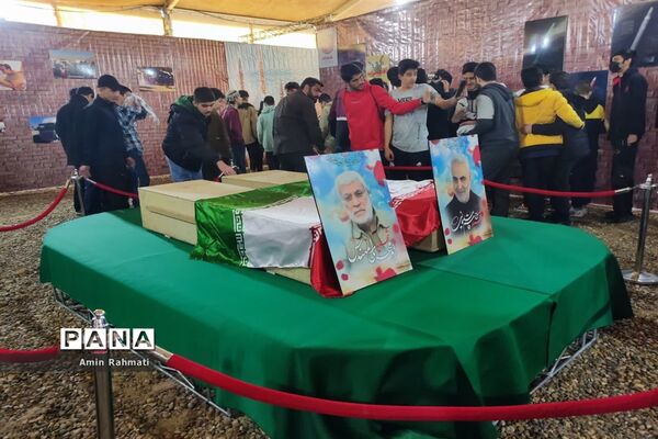 حضور پر شور دانش‌آموزان پسر استان فارس در اردوی راهیان نور